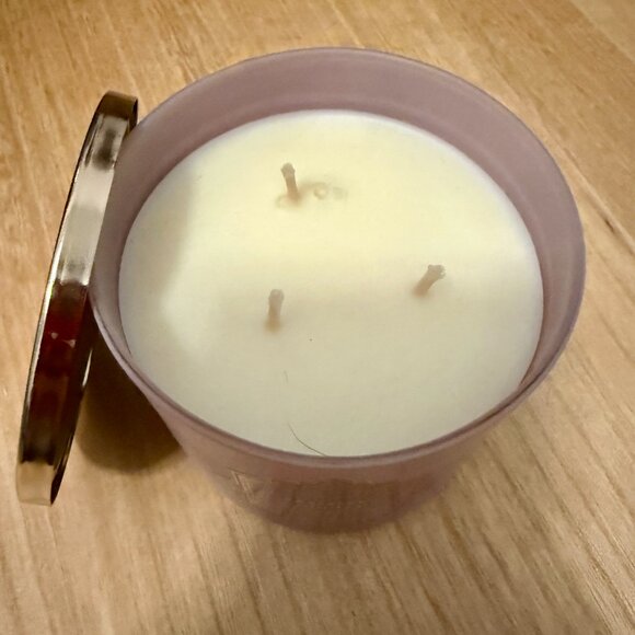 Raspberry Mimosa 3-Wick Candle Bath & Body Works/White Barn BBW NWT - Picture 2 of 3